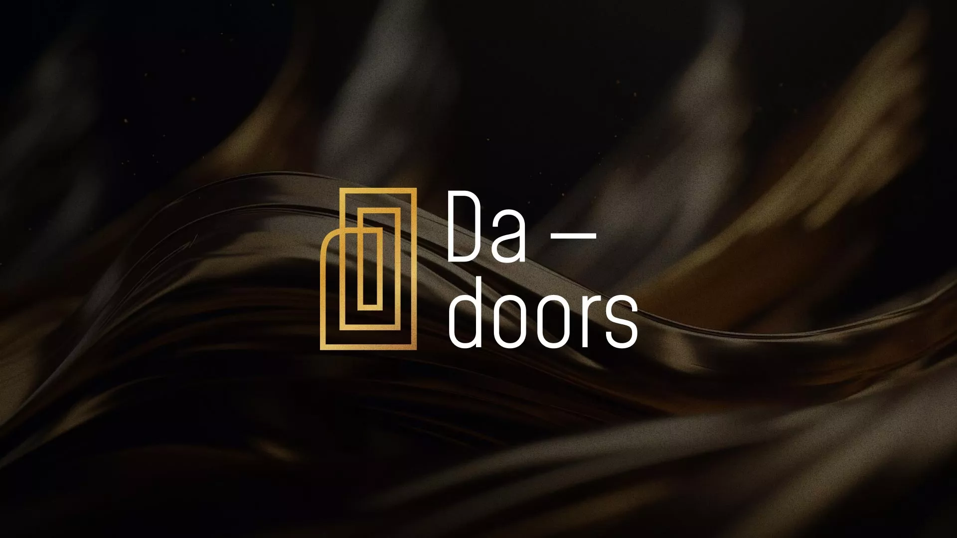 Разработка логотипа для компании «DA-DOORS» в Глазове